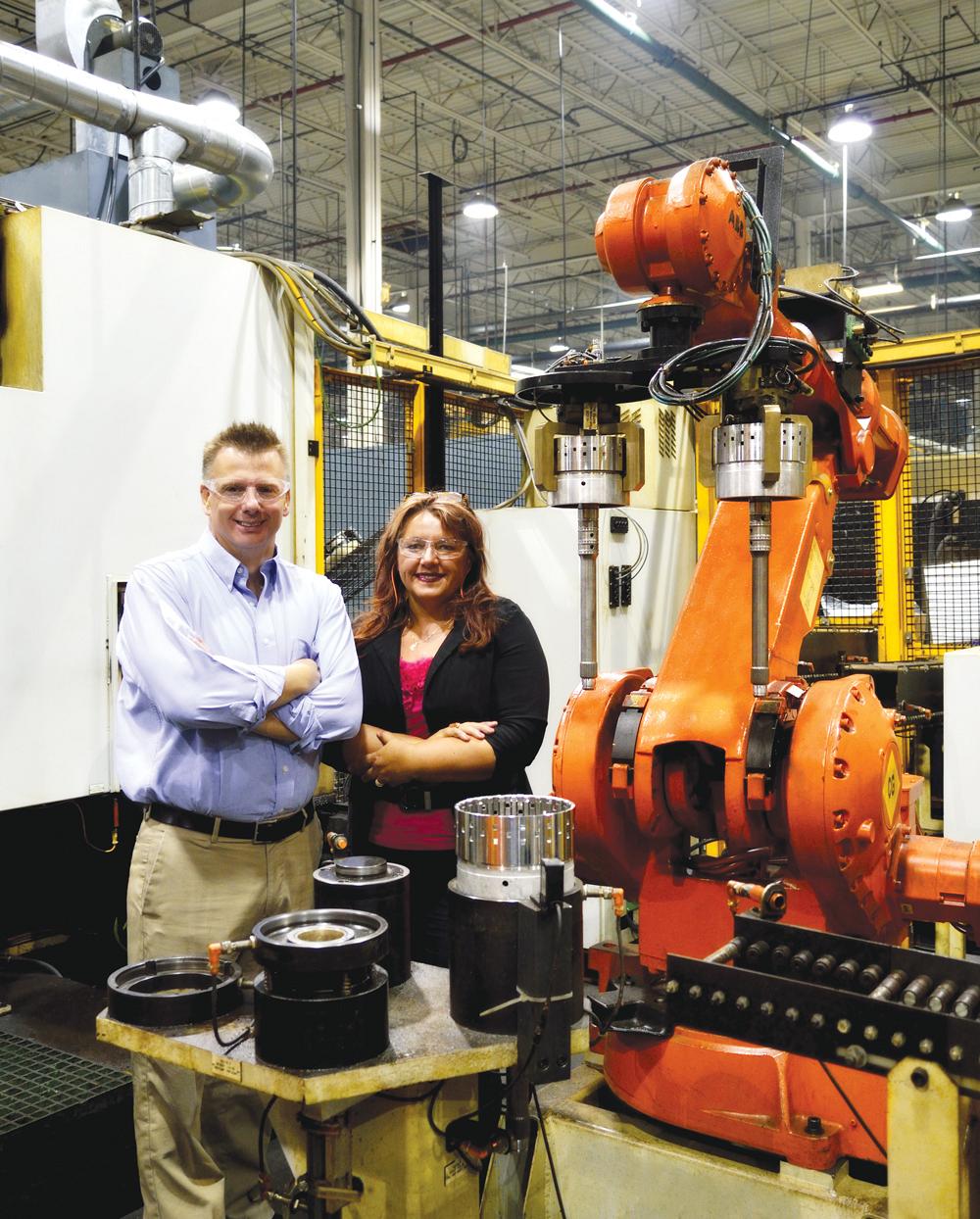 Robotic production cell