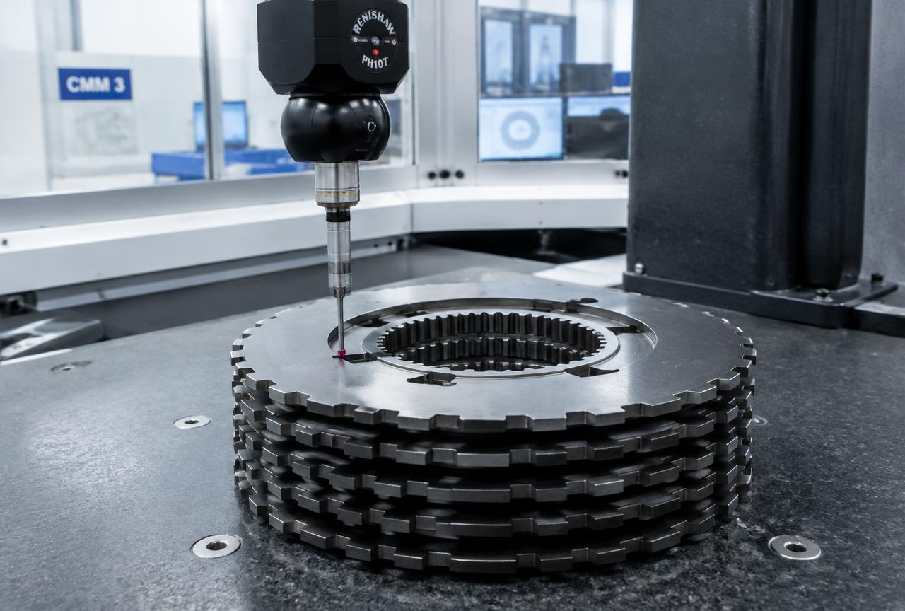 Automated production of transmission plates